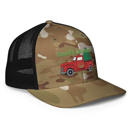 swiftharvest.net Swift Harvest Hay Tuck Red Closed-back trucker cap