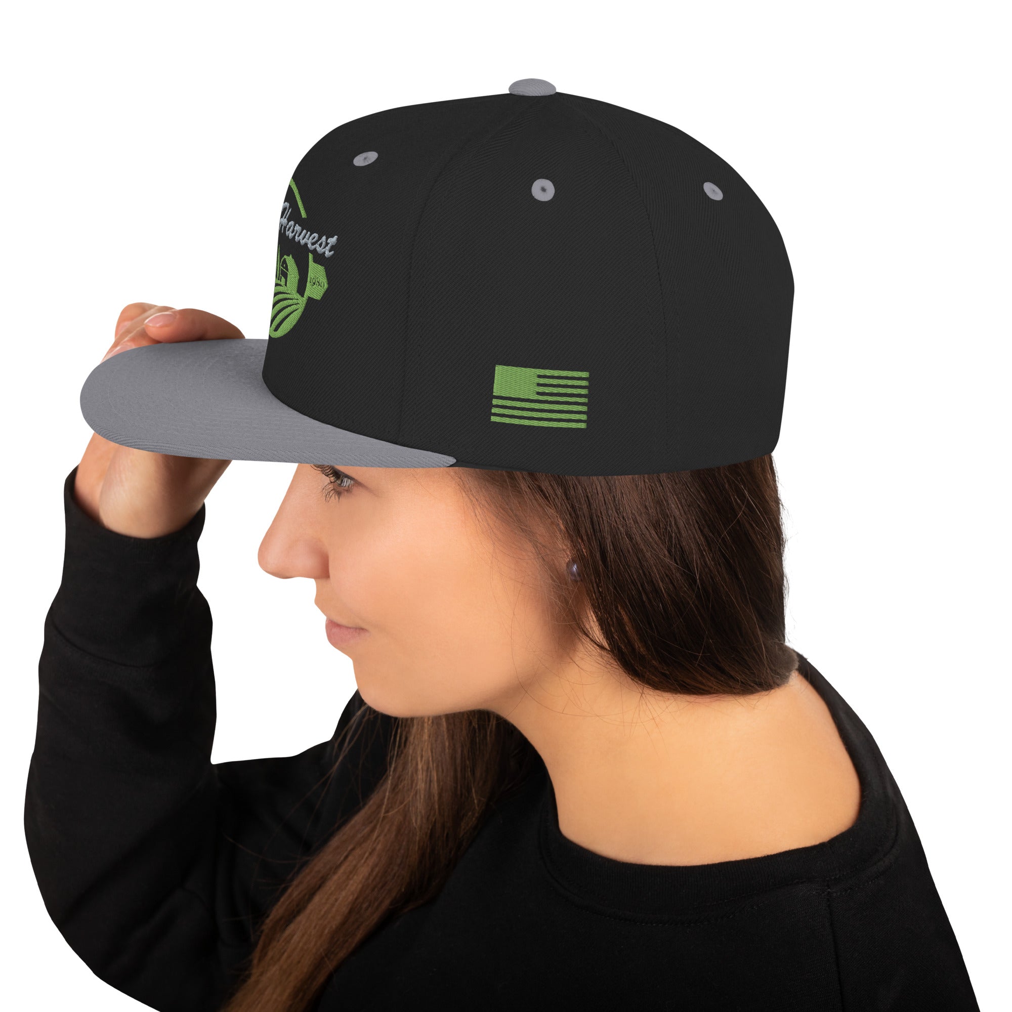 swiftharvest.net Swift Harvest Logo Snapback Hat