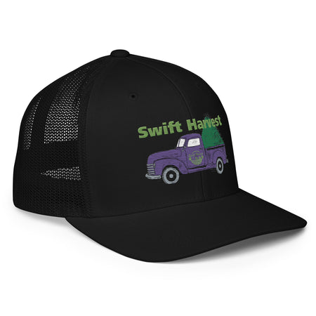 swiftharvest.net Swift Harvest Truck Purple Closed-back trucker cap