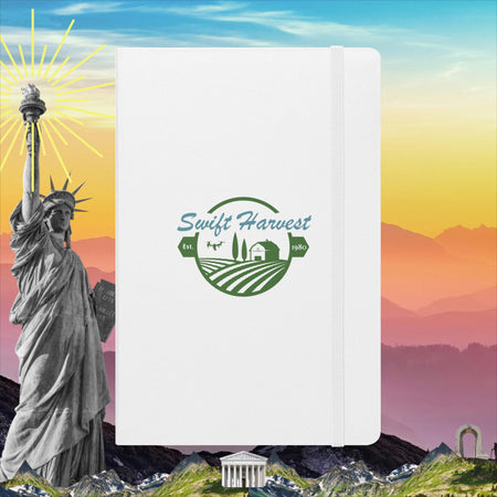 swiftharvest.net White Swift Harvest Hardcover bound notebook