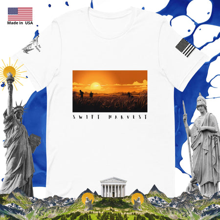 swiftharvest.net White / XS Sun Set Harvet Swift Harvest Unisex t-shirt