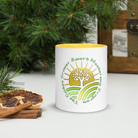 swiftharvest.net Yellow / 11 oz The Golden Grower Award Program Membership Mug with Color Inside