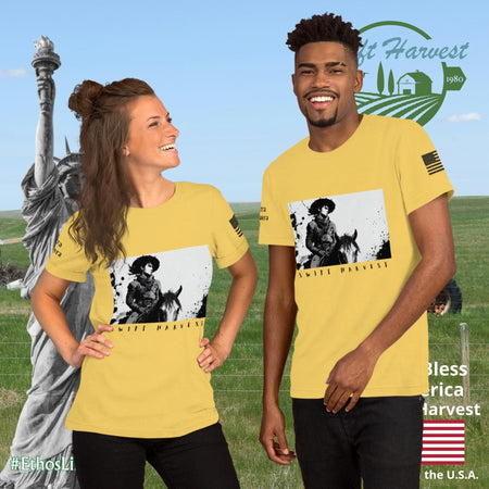 swiftharvest.net Yellow / S Swift Harvest Cowboy Unisex t-shirt